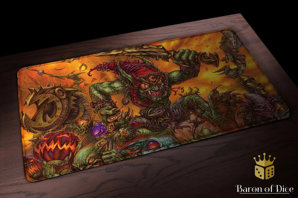 Premium Oversized Playmat | Ron Spencer Series | Goblins Galore - Out of Play