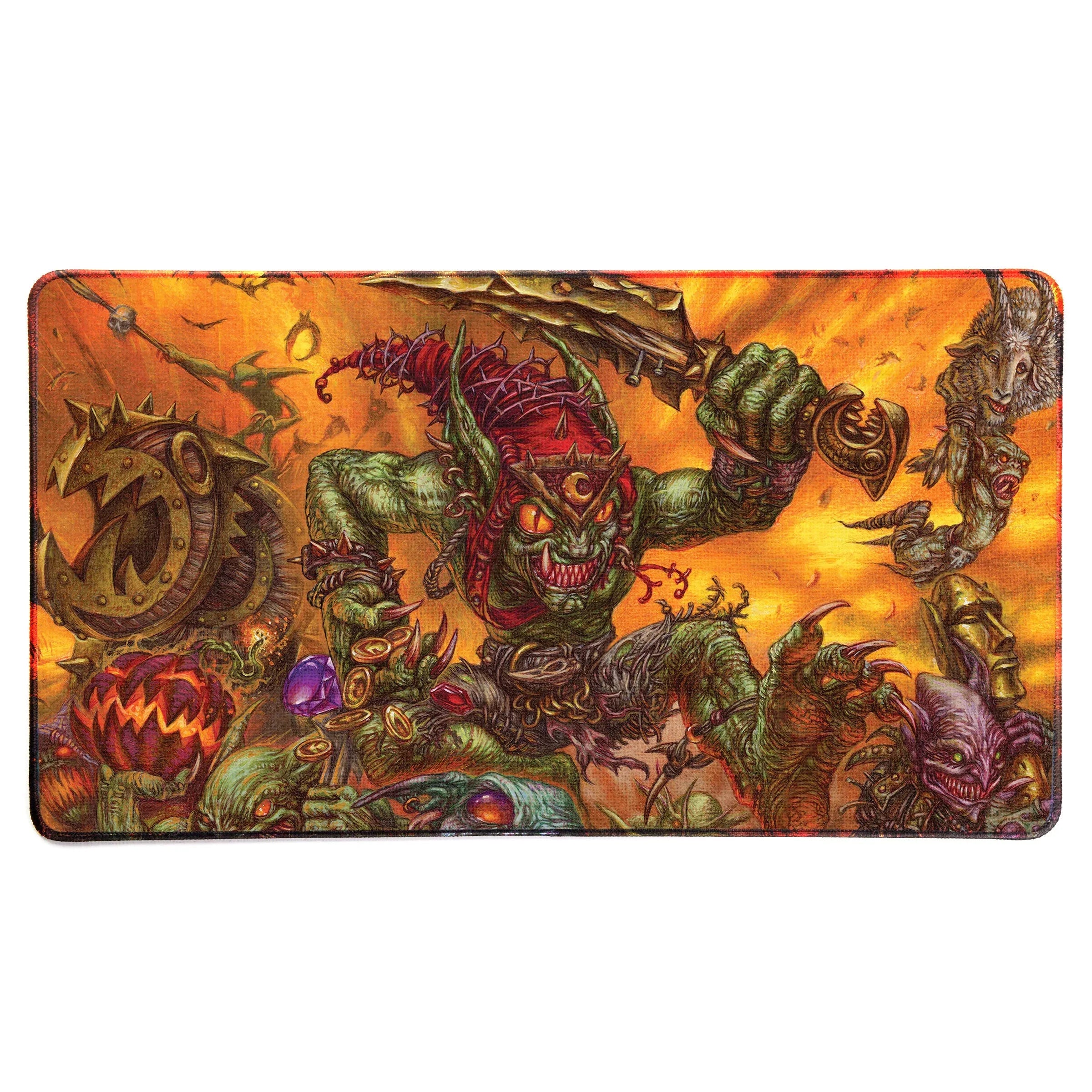 Premium Oversized Playmat | Ron Spencer Series | Goblins Galore - Out of Play