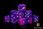 Children of Profligacy Dice - Silver Inlay - Out of Play
