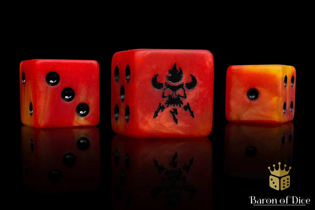 Bloody Icon Dice - Out of Play