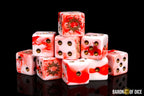 Carnage Dice - White