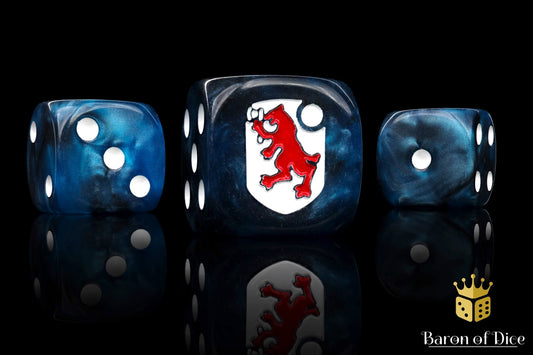 Saxon War Dogs Dice - Out of Play