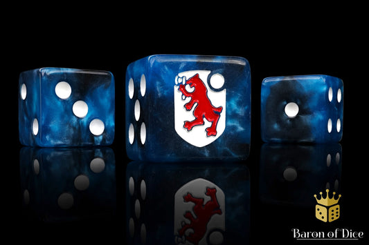 Saxon War Dogs Dice - Out of Play