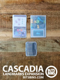 Bits Bins Cascadia/Landmarks - 1 Case, 1 Tile, 1 Tarot - Out of Play