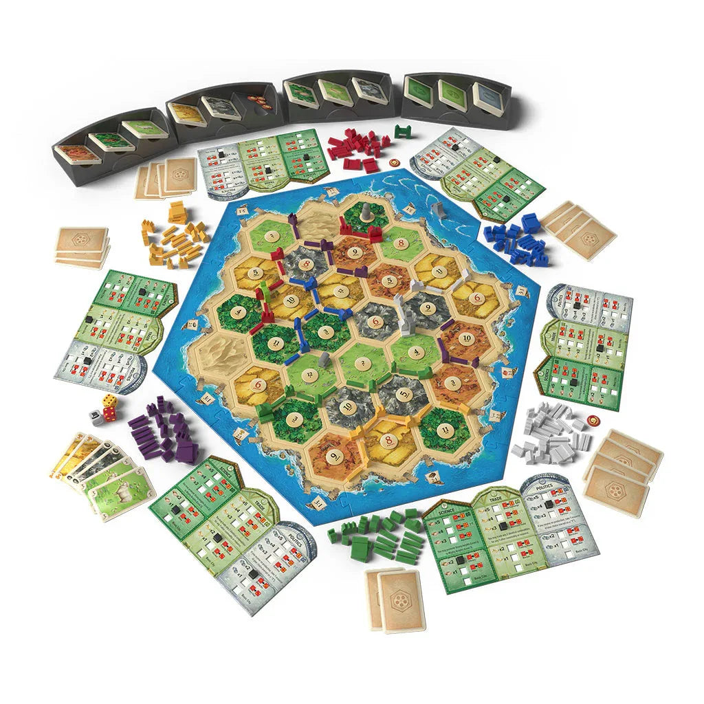 Catan: Cities & Knights 5-6 Player Expansion (6th Edition) - Out of Play