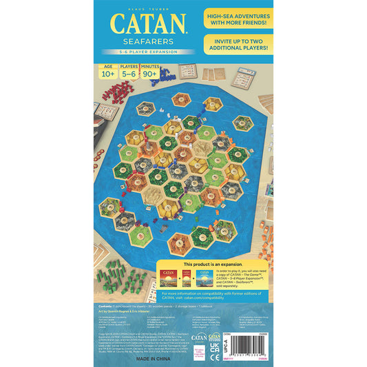 Catan: Seafarers 5-6 Player Expansion (6th Edition)