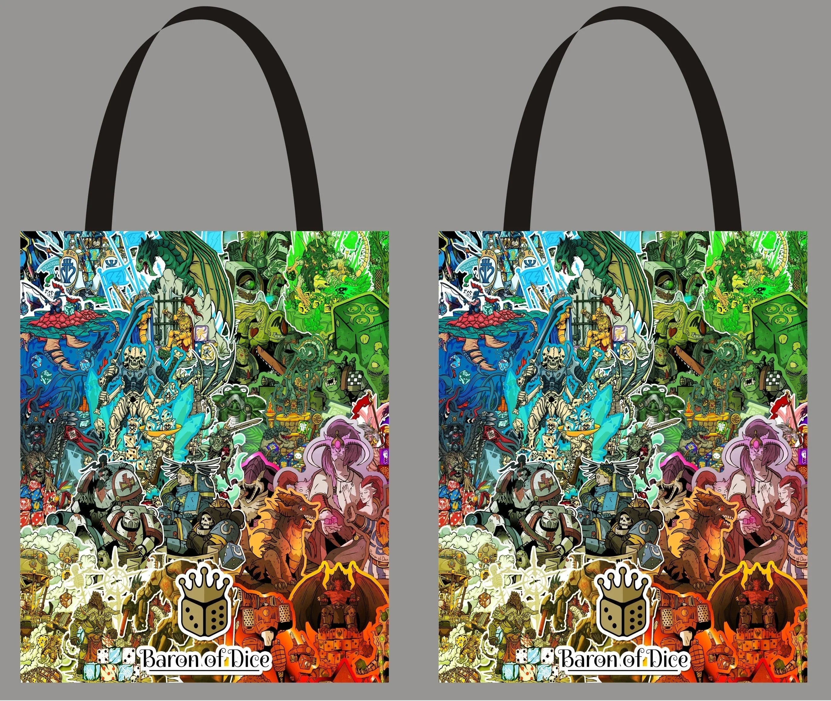 Canvas Tote (Large) - Out of Play