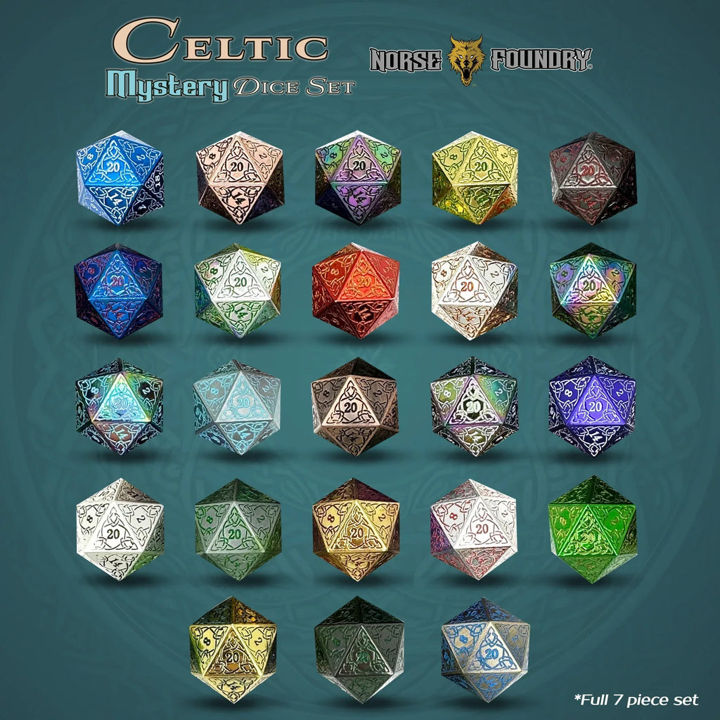 Celtic Mystery Dice Set - Out of Play