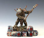 Chaos Demon Dice - Red Star - Out of Play
