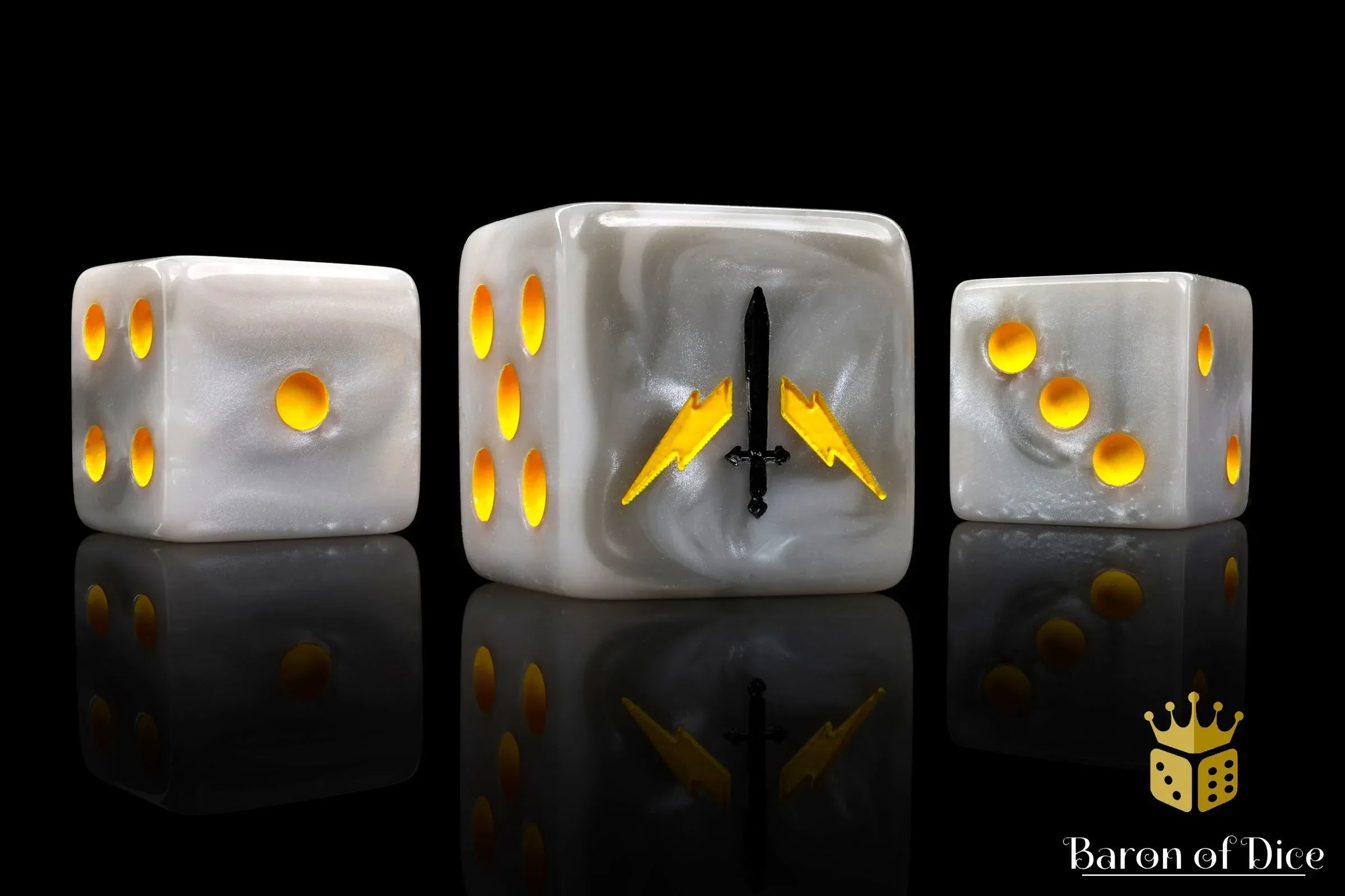 Chivalrous Templars Dice - Out of Play
