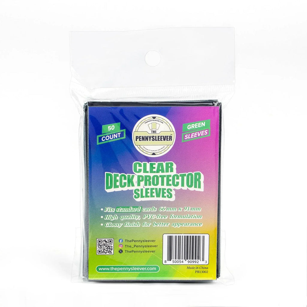 TCG/Pokémon CLEAR Deck Protector Sleeves (50 count) - Out of Play