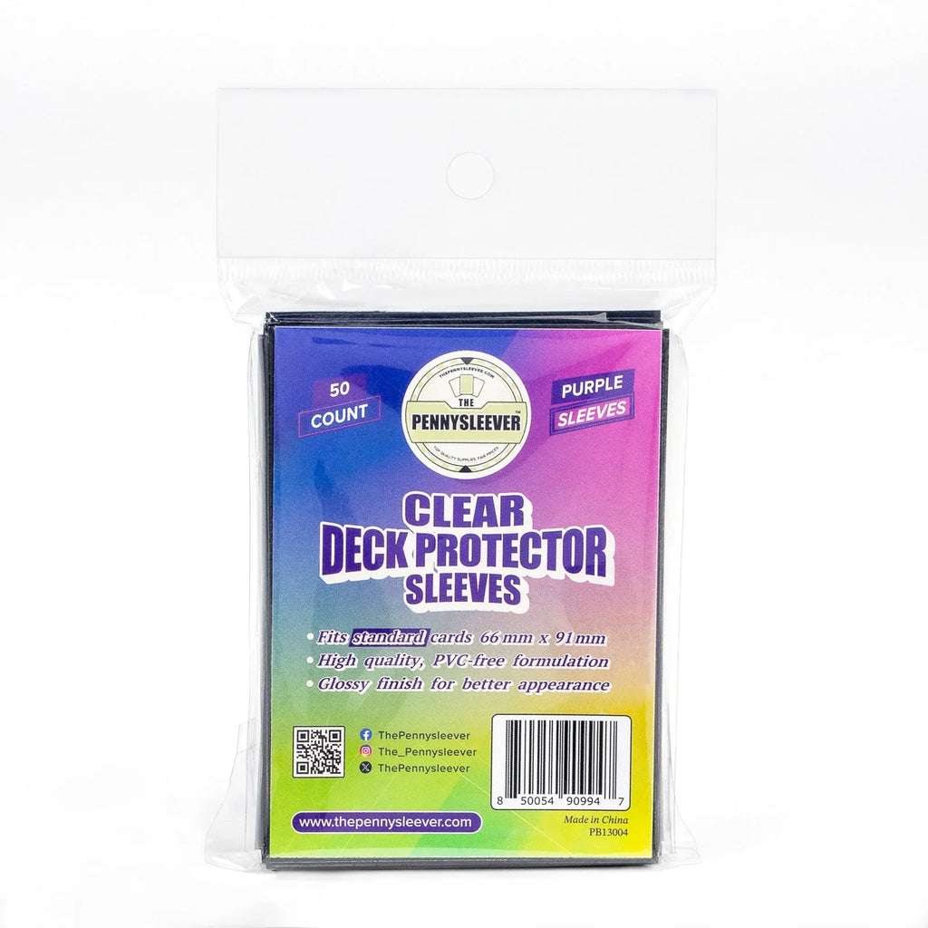 TCG/Pokémon CLEAR Deck Protector Sleeves (50 count) - Out of Play