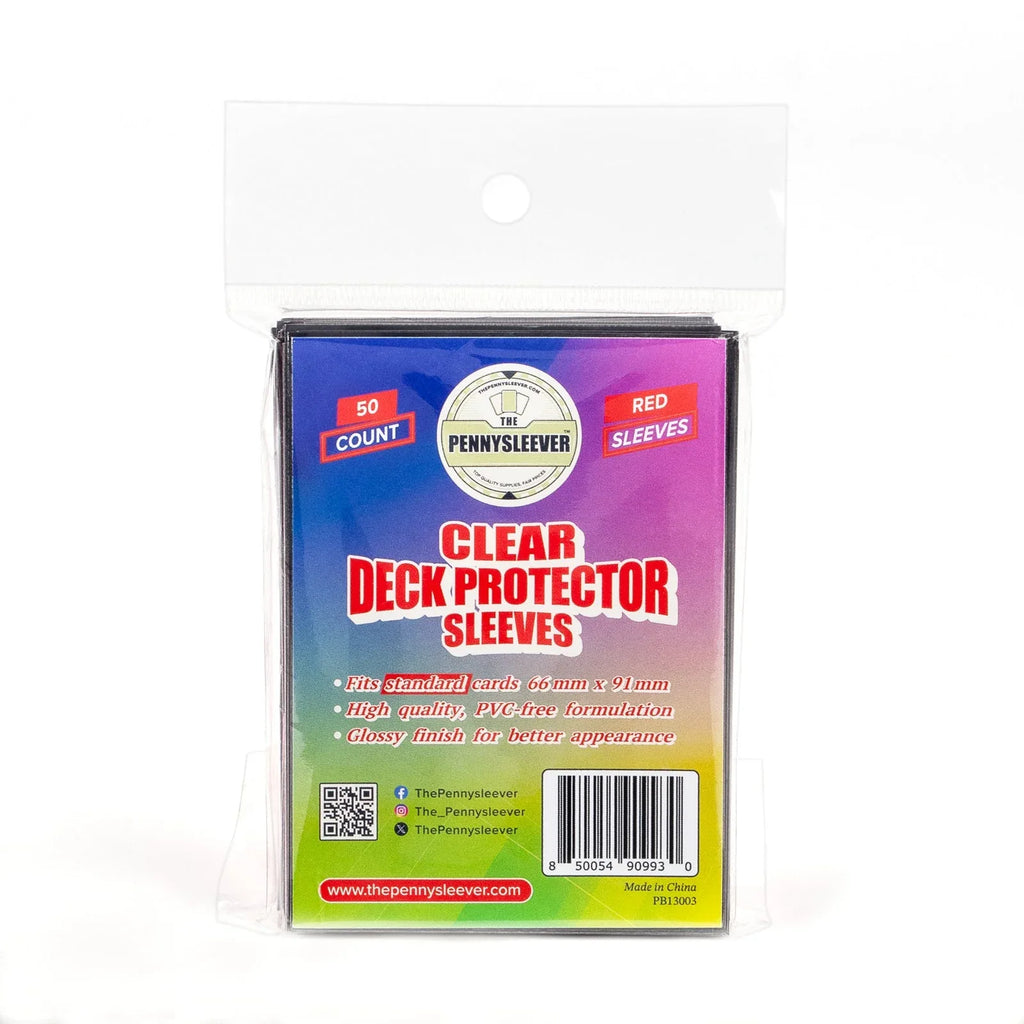 TCG/Pokémon CLEAR Deck Protector Sleeves (50 count) - Out of Play