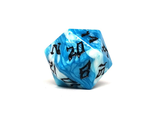 48mm Dice of the Giants - Cloud Giant D20 Easy Roller Dice Company