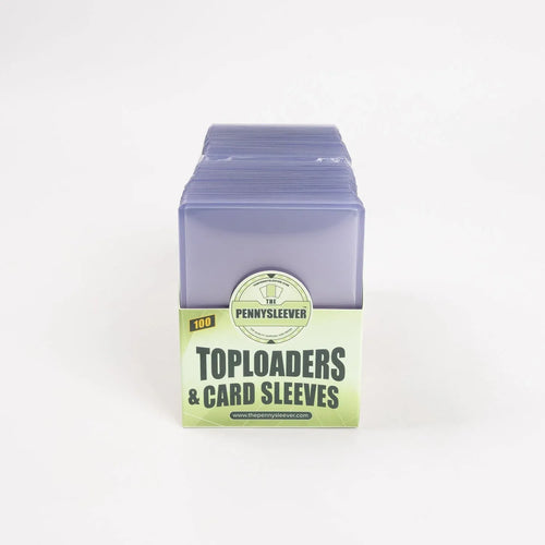 35 pt Toploader (100 count) with Sleeves COMBO Packs - Out of Play
