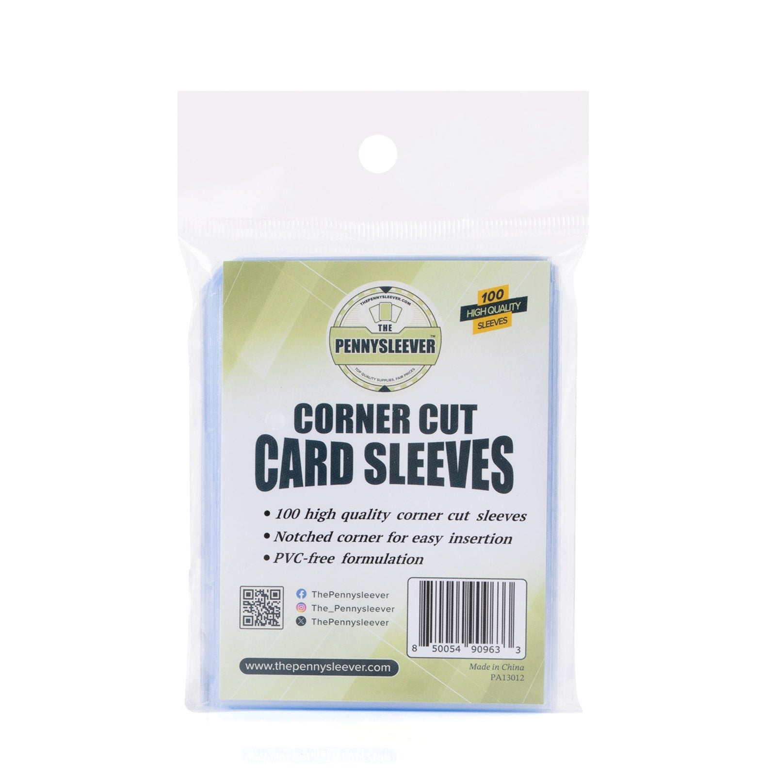 Corner Cut Card Sleeves (100 count) - Out of Play