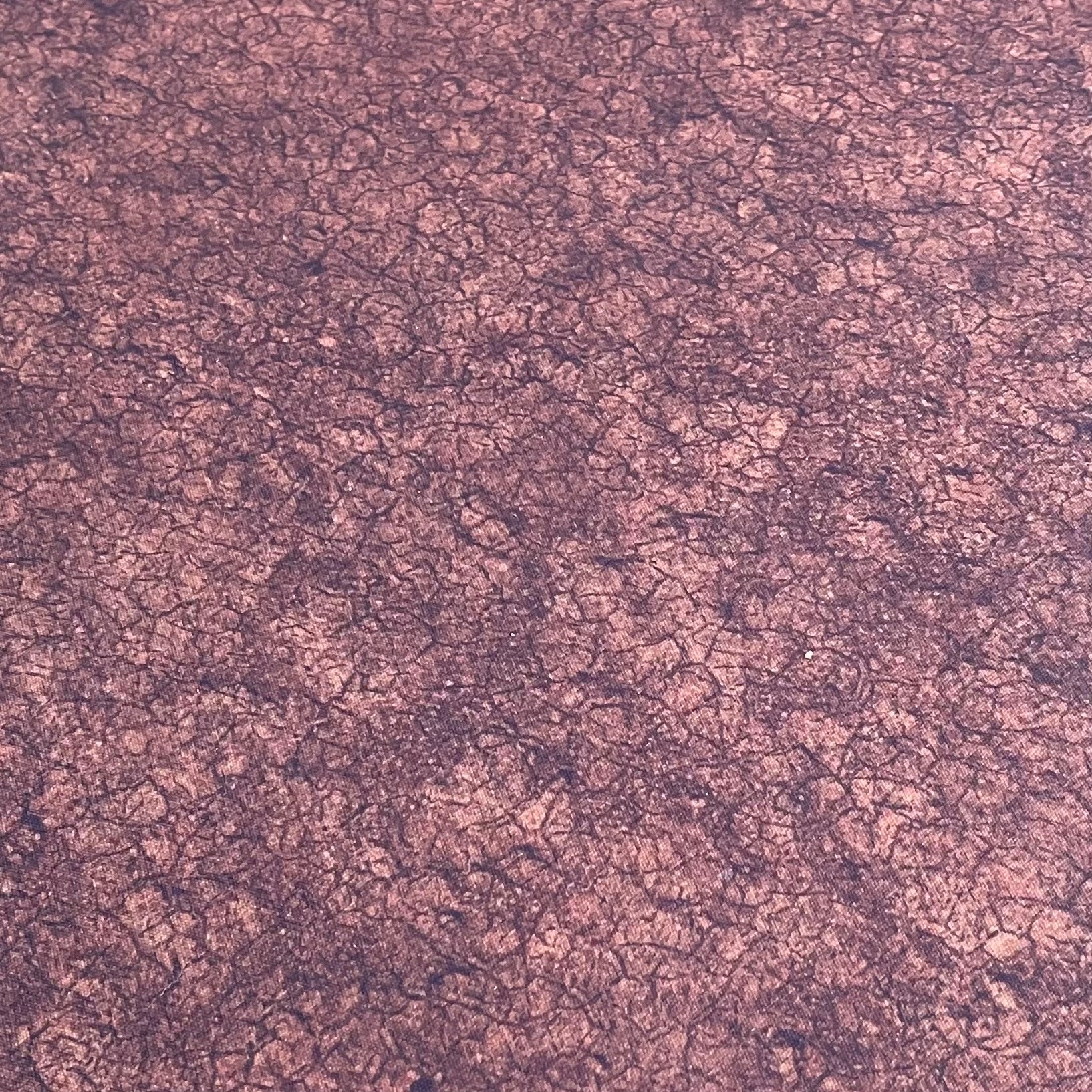 3x3' Double-Sided 'Cracked Earth + Snow' F.A.T. Mat Battle Gaming Mat