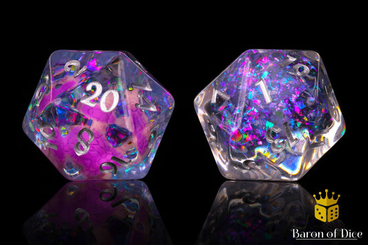 Confetti Turtle Single D20 BaronOfDice