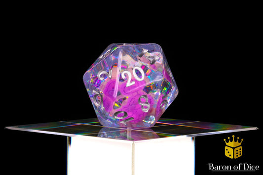 Confetti Turtle Single D20 BaronOfDice