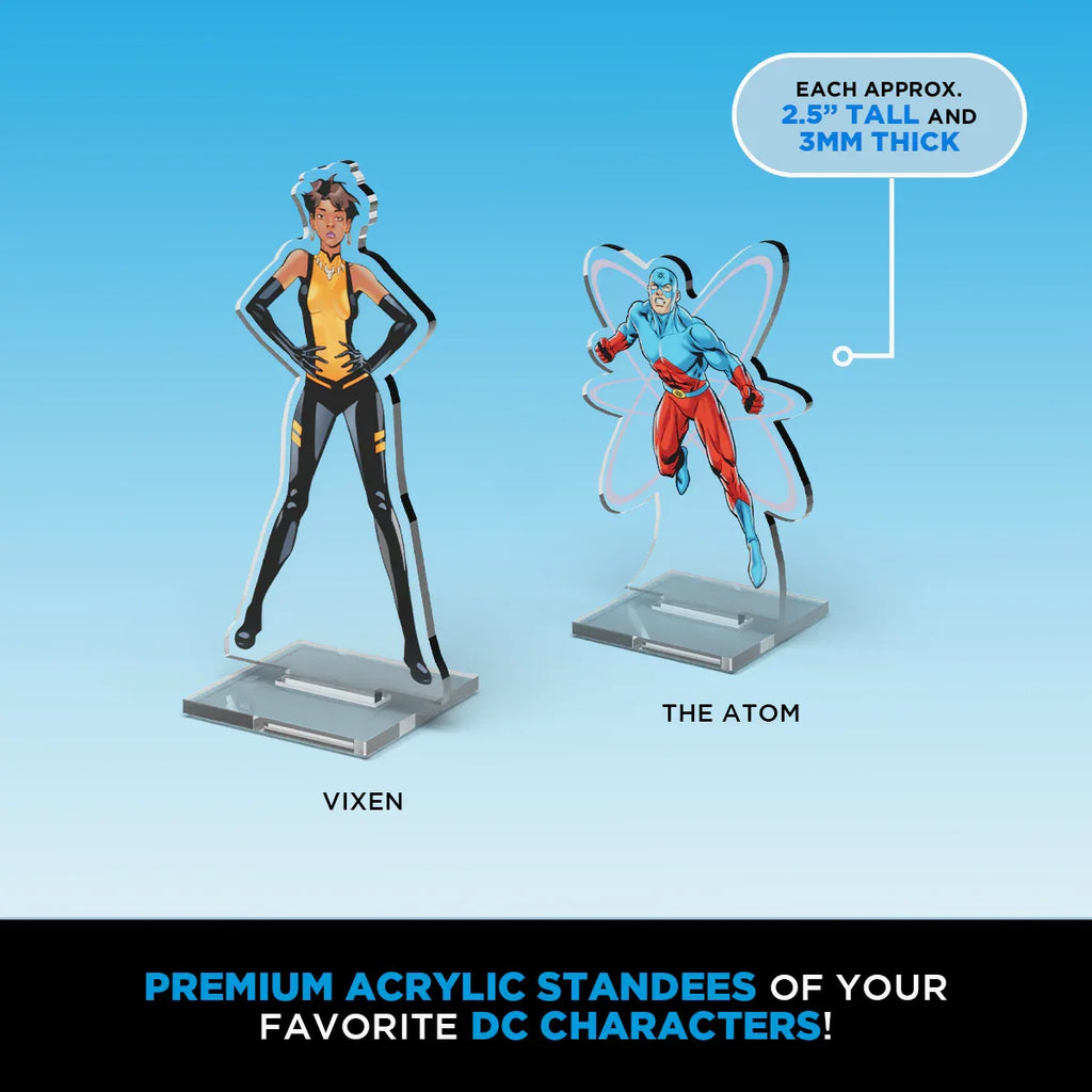 DC 2DZ Acrylic Standees: Pack 4 - Out of Play