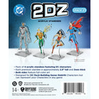 DC 2DZ Acrylic Standees: Pack 2 - Out of Play