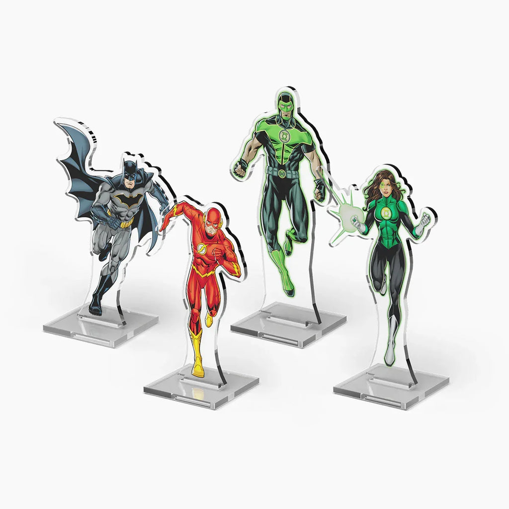 DC 2DZ Acrylic Standees: Pack 1 - Out of Play