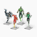 DC 2DZ Acrylic Standees: Pack 1 - Out of Play