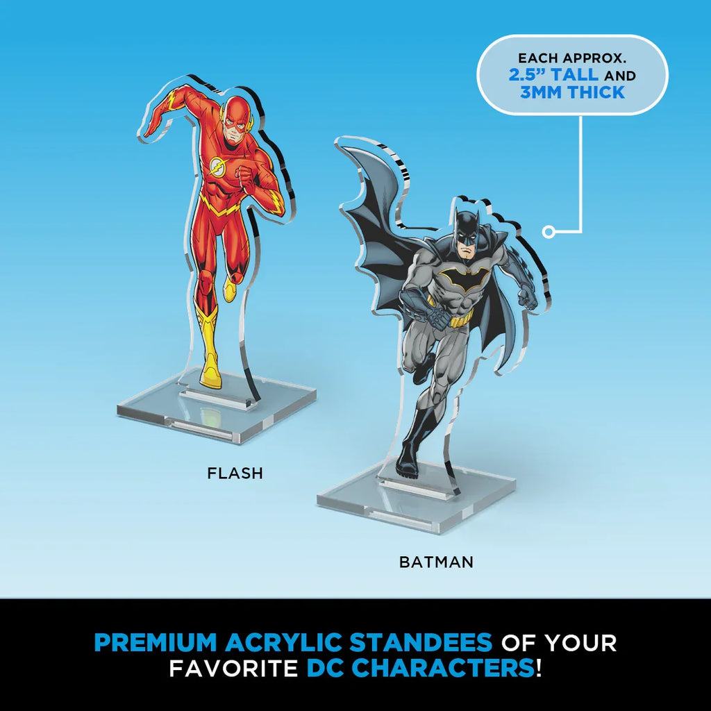 DC 2DZ Acrylic Standees: Pack 1 - Out of Play