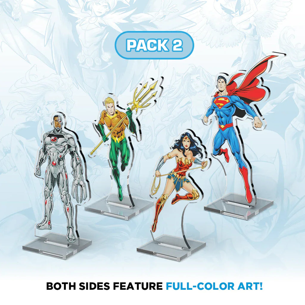 DC 2DZ Acrylic Standees: Pack 2 - Out of Play