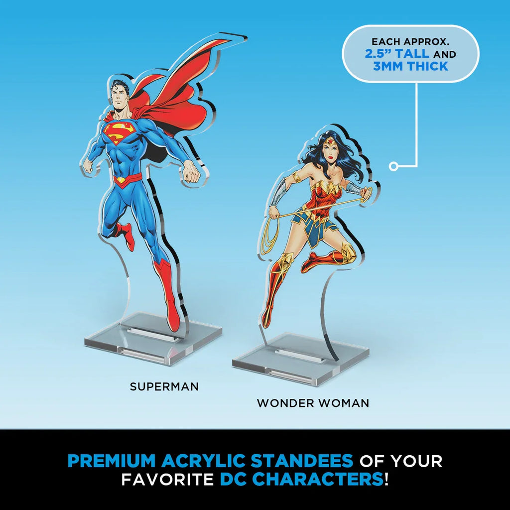DC 2DZ Acrylic Standees: Pack 2 - Out of Play