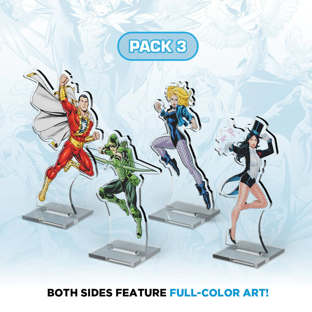 DC 2DZ Acrylic Standees: Pack 3 - Out of Play