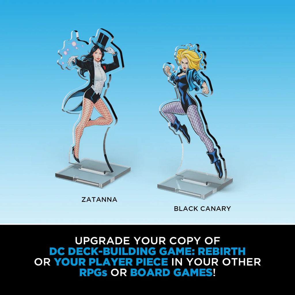 DC 2DZ Acrylic Standees: Pack 3 - Out of Play