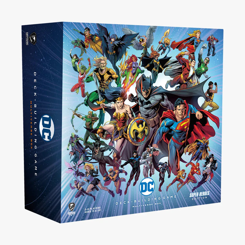 DC Deck-Building Game: Multiverse Box – Super Heroes Edition - Out of Play