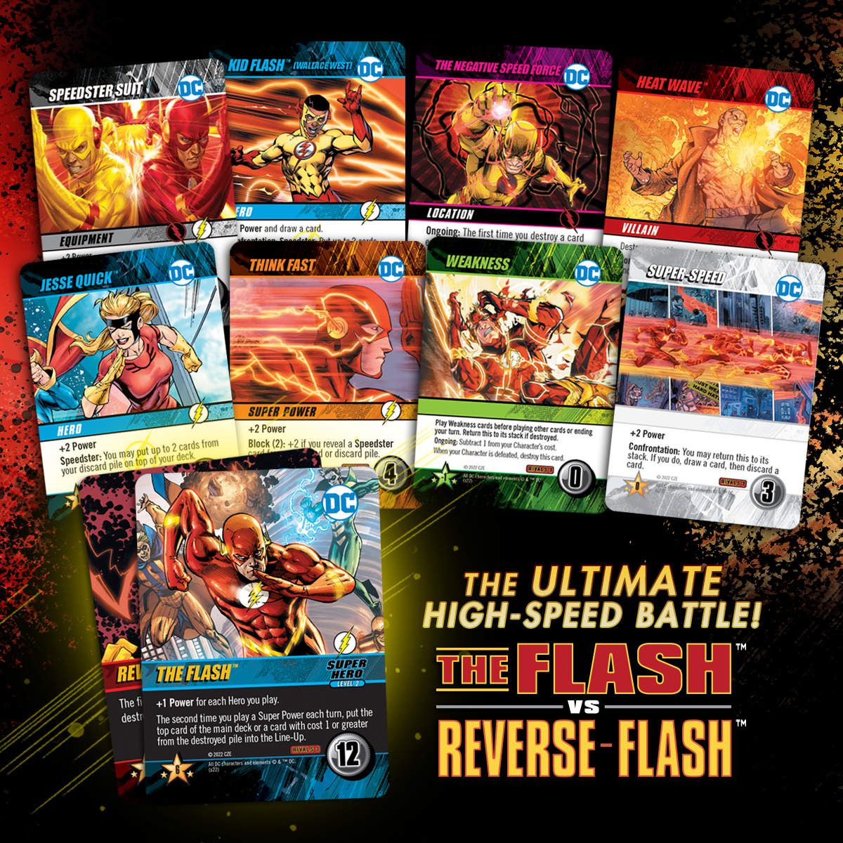 DC Deck-Building Game: Rivals – The Flash vs. Reverse-Flash (KICKSTARTER VERSION) Cryptozoic Entertainment