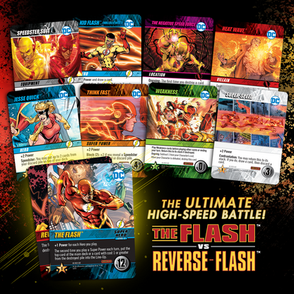 DC Deck-Building Game: Rivals – The Flash vs. Reverse-Flash (KICKSTARTER VERSION) Cryptozoic Entertainment