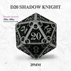Dungeon Delve Runestones™ - 25mm D20 - Shadow Knight - Out of Play