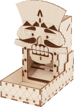 Mini Dice Tower - Nutcracker - Out of Play