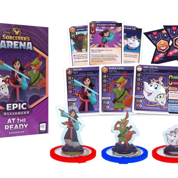 Disney Sorcerer's Arena: Epic Alliances - At The Ready Expansion 4 - Out of Play