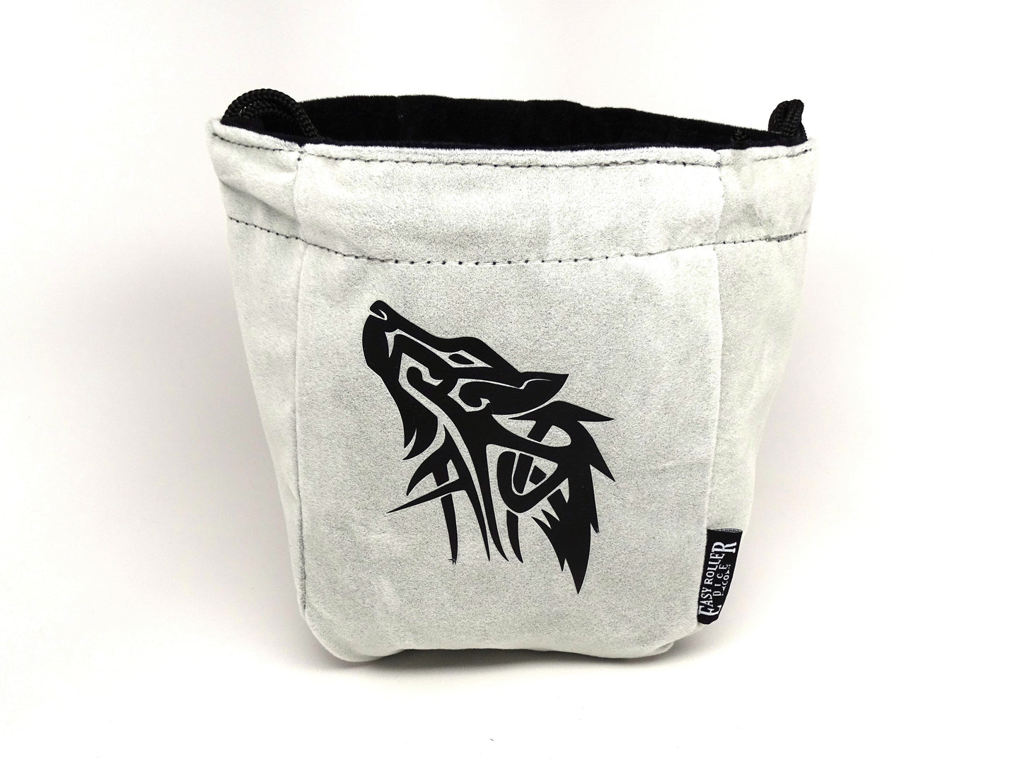 Wolf Reversible Microfiber Self-Standing Large Dice Bag Easy Roller Dice Company