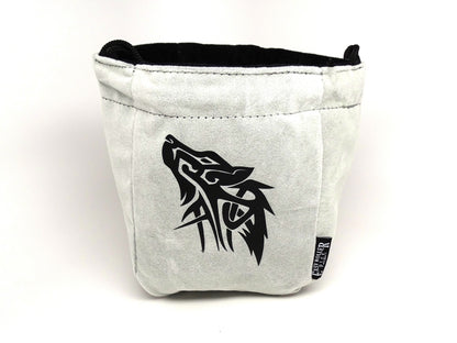 Wolf Reversible Microfiber Self-Standing Large Dice Bag Easy Roller Dice Company