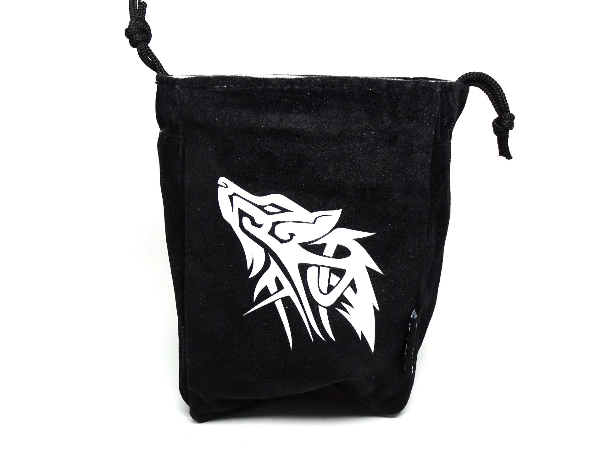 Wolf Reversible Microfiber Self-Standing Large Dice Bag Easy Roller Dice Company