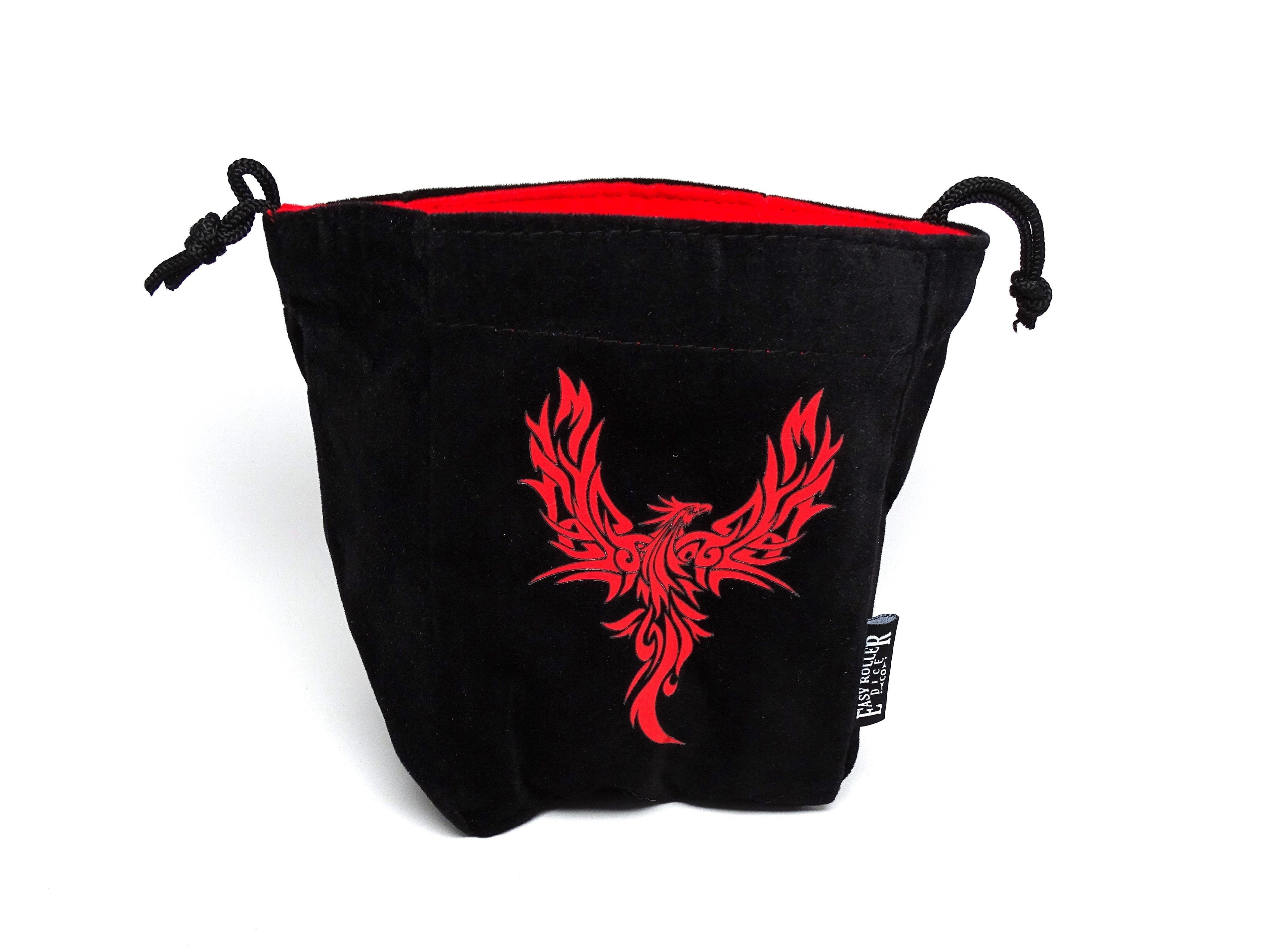 Phoenix Reversible Microfiber Self-Standing Large Dice Bag - Out of Play