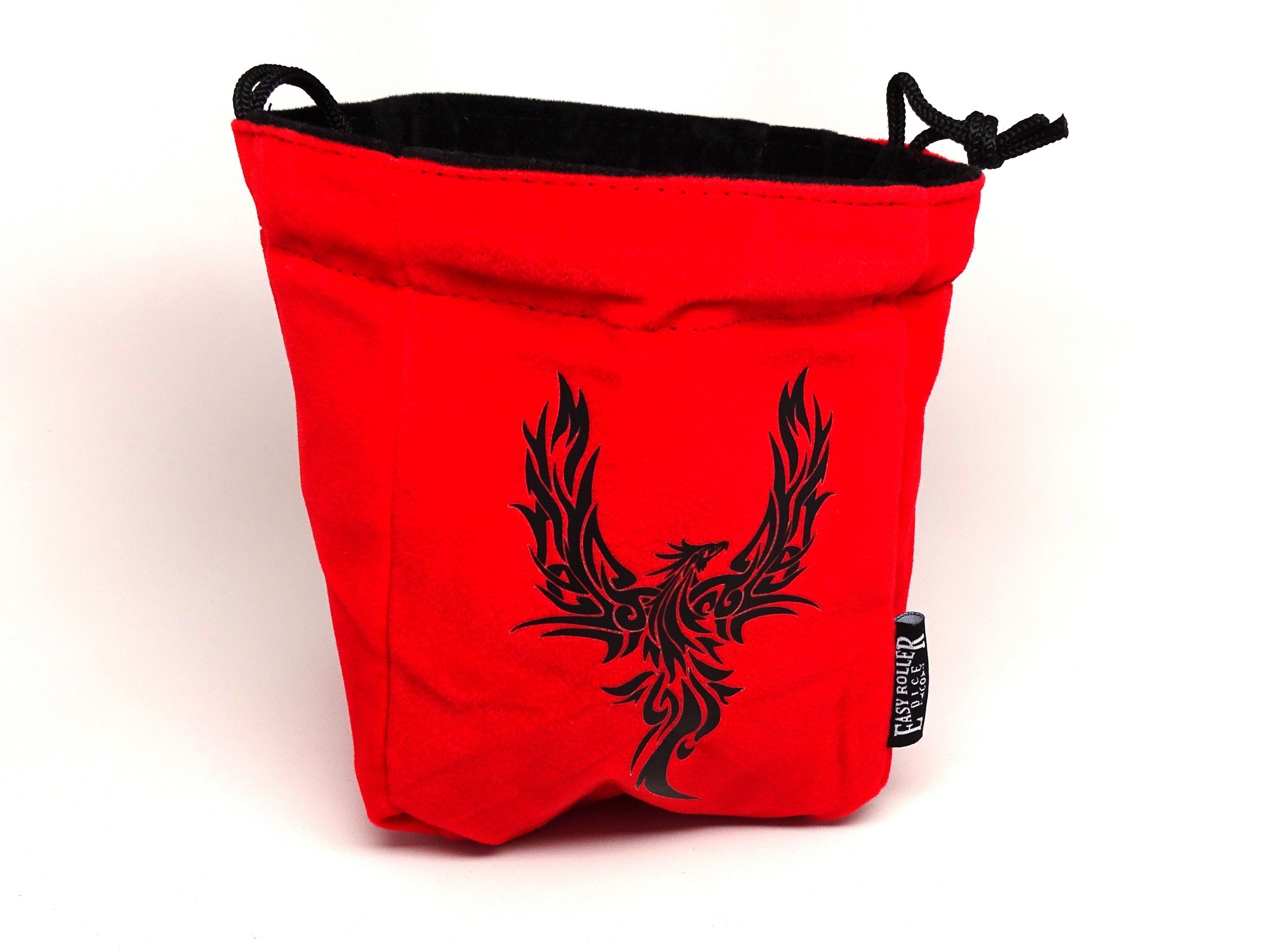 Phoenix Reversible Microfiber Self-Standing Large Dice Bag - Out of Play