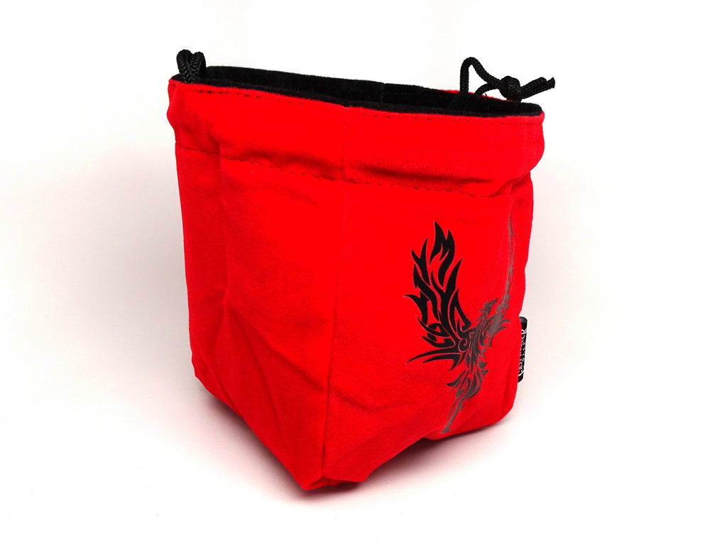 Phoenix Reversible Microfiber Self-Standing Large Dice Bag - Out of Play