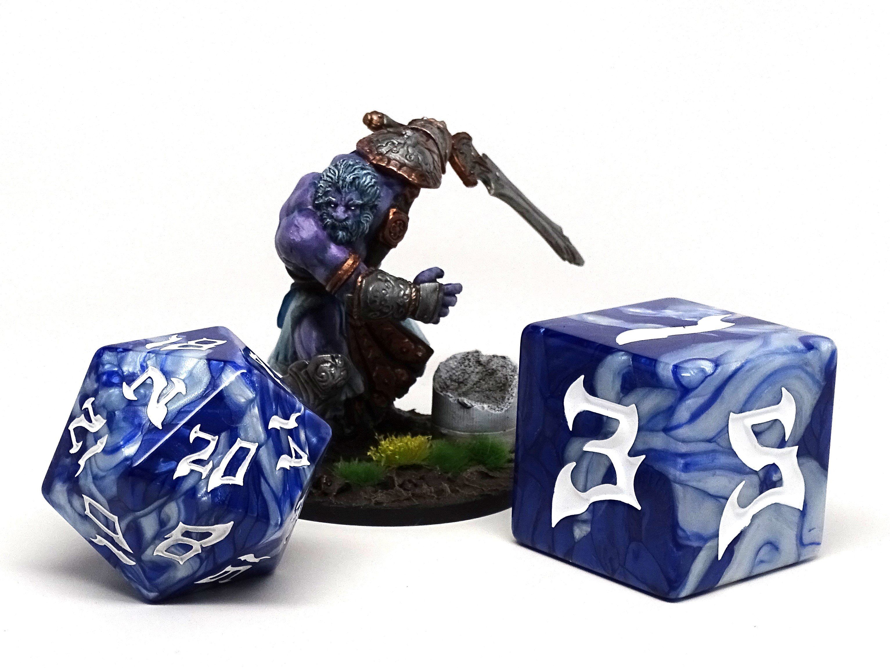 48mm Dice of the Giants - Storm Giant D20 - Out of Play