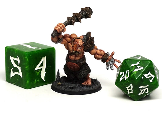 Dice of the Giants - Hill Giant D20 Easy Roller Dice Company
