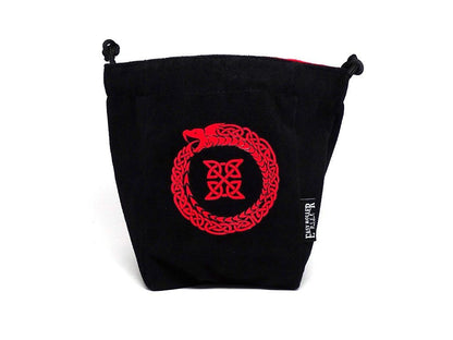 Ouroboros Reversible Microfiber Self-Standing Large Dice Bag Easy Roller Dice Company
