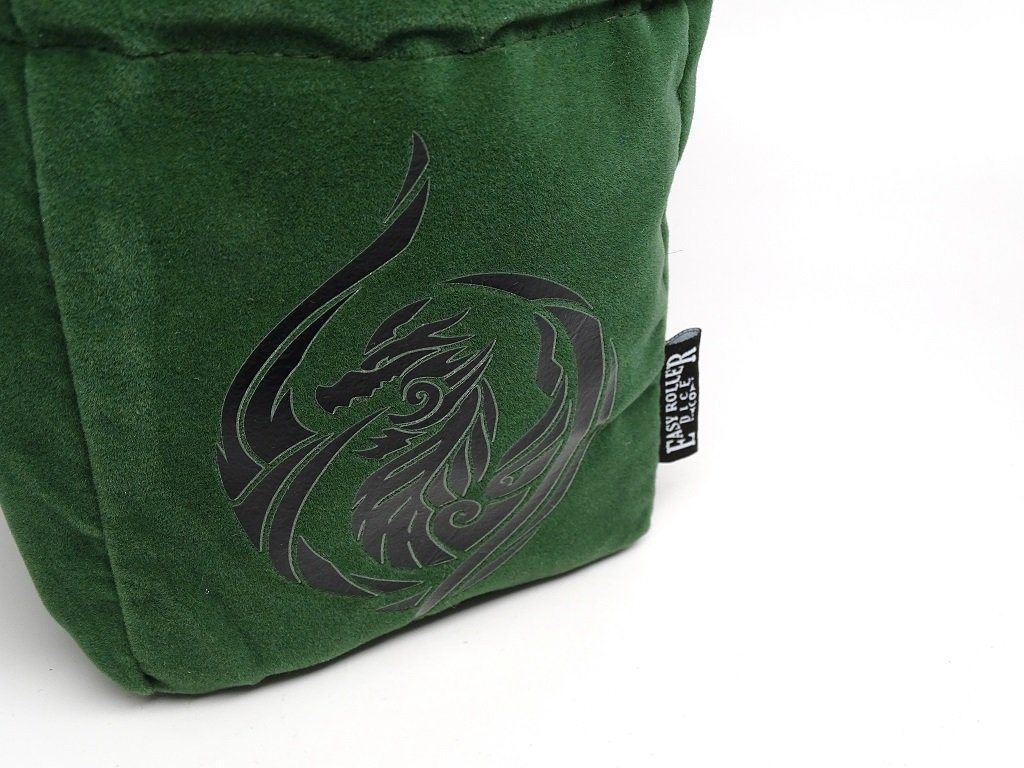 Dragon's Breath Reversible Microfiber Self-Standing Large Dice Bag Easy Roller Dice Company