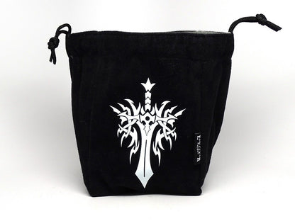 Sword Reversible Microfiber Self-Standing Large Dice Bag Easy Roller Dice Company