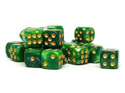 12mm D6 Dice - Celtic Swirl - 25 Count Bag - Out of Play